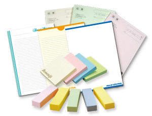 メモ帳・ふせんイメージ
